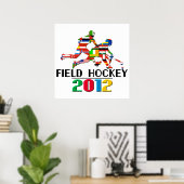 2012: Field Hockey Poster (Thuiskantoor)