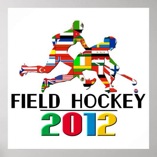 2012: Field Hockey Poster (Voorkant)