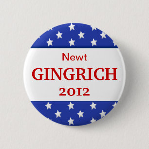 2012 Gingrich Campagne Button