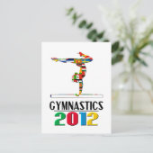 2012: Gymnastiek Briefkaart (Staand voorkant)