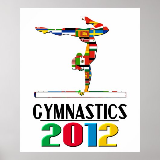 2012: Gymnastiek Poster (Voorkant)