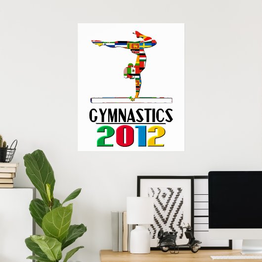 2012: Gymnastiek Poster (Thuiskantoor)