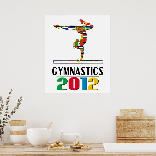 2012: Gymnastiek Poster (Keuken)