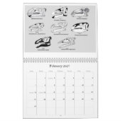 2012 HADROSAUR (HADROSAURIFORMES) KALENDER (Feb 2027)