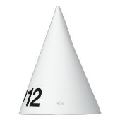 2012 Hashtag 13 Verjaardag Jubileum Feesthoedjes (Rechts)