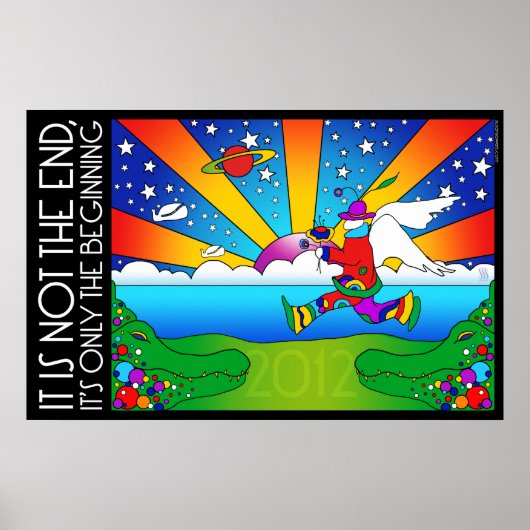 2012 Het is niet het einde, maar het begin Poster (Voorkant)