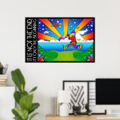 2012 Het is niet het einde, maar het begin Poster (Thuiskantoor)