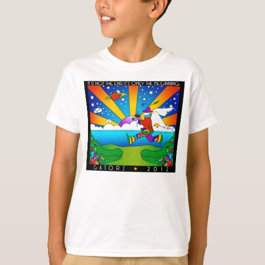 2012, het is niet het einde, maar het begin t-shirt (Voorkant)