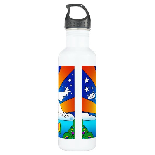 2012-Het is niet het einde, maar het begin Waterfles (Achterkant)