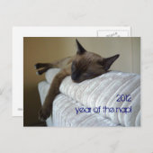 2012 Jaar van het NAP Feestdagenkaart (Voorkant / Achterkant)