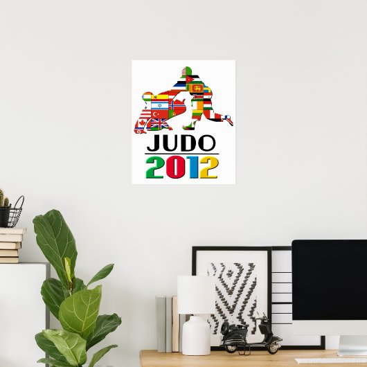2012: Judo Poster (Thuiskantoor)