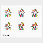 2012: Judo Ronde Sticker (Vel)