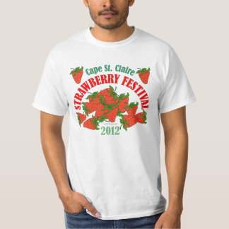2012 Kaap St. Claire Strawberry Festival Tshirt