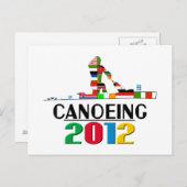2012: Kanoeën Briefkaart (Voorkant / Achterkant)