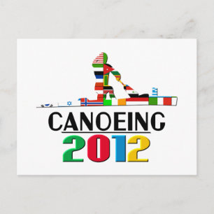 2012: Kanoeën Briefkaart