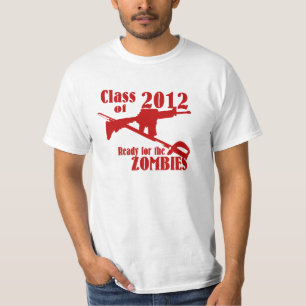 2012 Klaar voor de zombies T-shirt