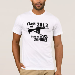 2012 Klaar voor de zombies T-shirt