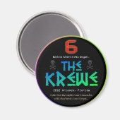 2012 Krewe Magnet (Voorkant / Achterkant)