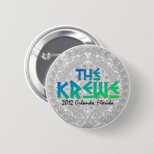 2012 Krewe MAYA Button - Limited Edition (Voorkant /achterkant)
