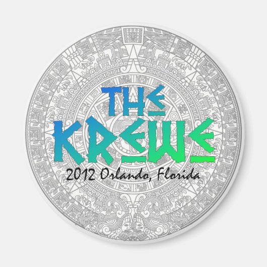 2012 Krewe MAYA Magnet - Speciale editie (Voorkant)