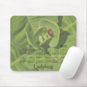 2012 Ladybug Calendar Mousepad Muismat (Met muis)