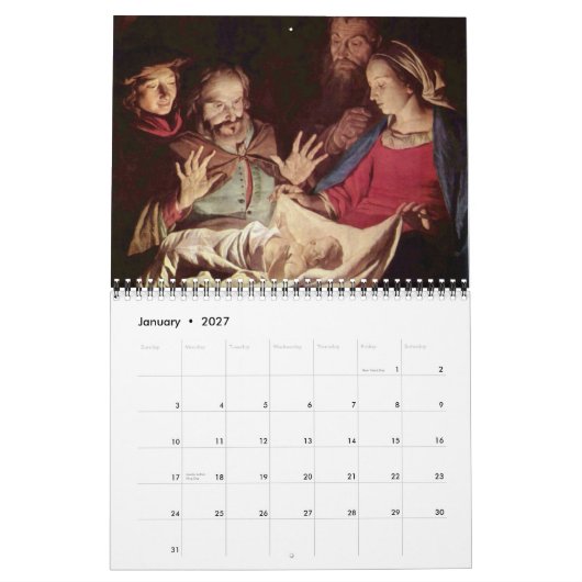 2012 Lopen met de Lord Calendars Kalender (Jan 2027)