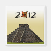 2012 magneet "Mayan Chichen Itza Kukulkan" (Voorkant)