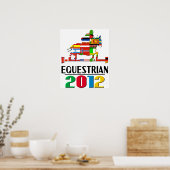 2012: Paardensport Poster (Keuken)