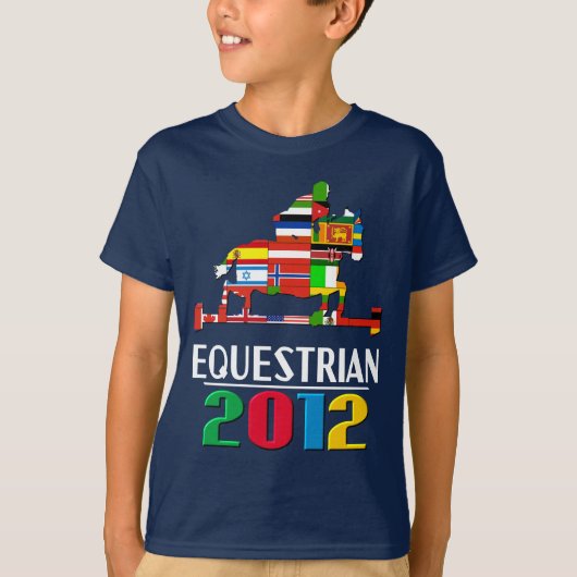 2012: Paardensport T-shirt (Voorkant)