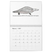 2012 Paleozoïsche en mesozoïsche schelpdieren Kalender (Feb 2027)