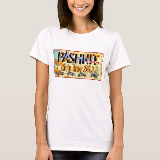 2012 Pashnit Girly Ride T-shirt (Voorkant)