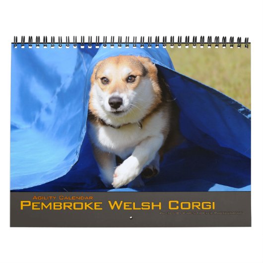 2012 Pembroke Welsh Corgi Agility Calendar Kalender (Hoes)