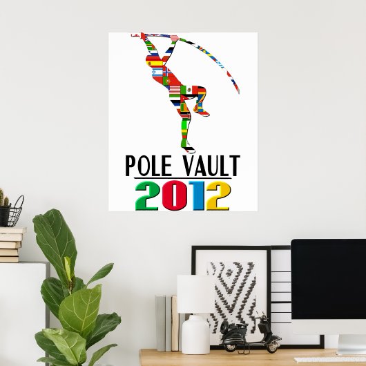 2012: Pole Vault Poster (Thuiskantoor)
