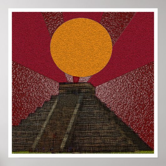 2012 Posters "Mayan Chichen Itza Kukulkan" (Voorkant)