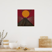 2012 Posters "Mayan Chichen Itza Kukulkan" (Keuken)