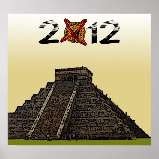2012 Posters "Mayan Kukulkan Chichen Itza" v2 (Voorkant)