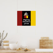 2012 Raging Chicken Press poster (Keuken)