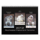 2012 Rochester Falcons in Toronto Calendar Kalender (Hoes)