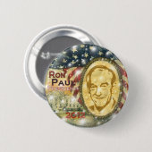 2012 Ron Paul pin Ronde Button 5,7 Cm (Voorkant /achterkant)