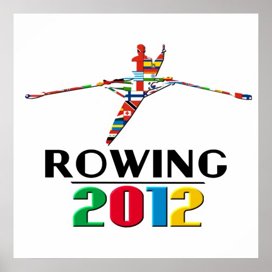 2012: Rowing Poster (Voorkant)