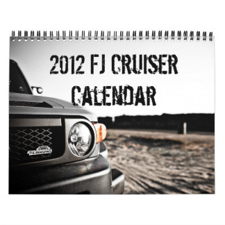 2012 So Cal FJ Cruiser Calendar Kalender