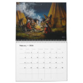 2012 Southwest en Indiaas Indiaas Kunst Kalender (Feb 2026)