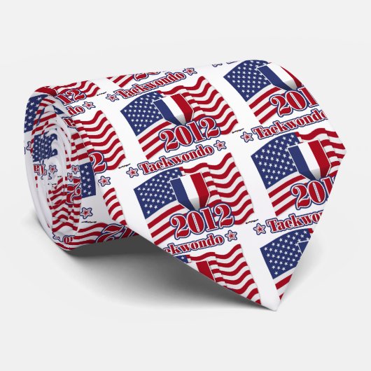 2012 Taekwondo Stropdas (Opgerold)