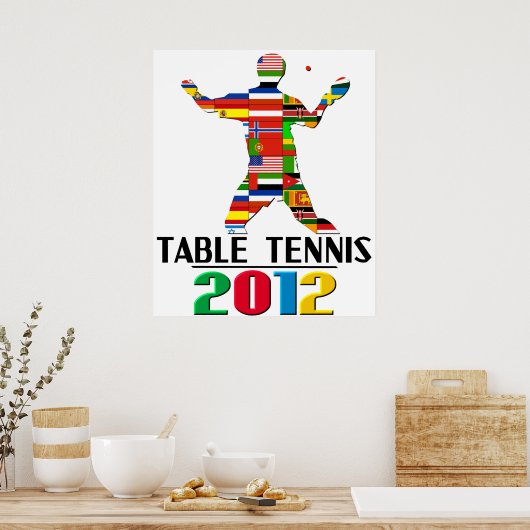 2012: Tennis Poster (Keuken)