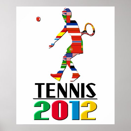 2012: Tennis Poster (Voorkant)