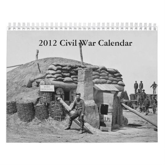 2012 Tijdschema voor de burgeroorlog Kalender (Hoes)