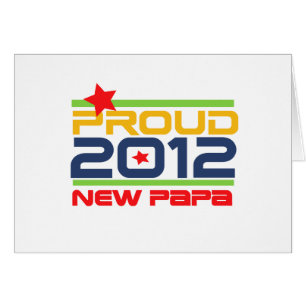 2012 Trots Nieuwe Papa T-shirts en geschenken