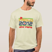 2012 Trots Nieuwe Papa T-shirts en geschenken (Voorkant)