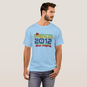 2012 Trots Nieuwe Papa T-shirts en geschenken (Voorkant volledig)