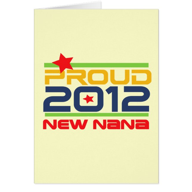 2012 trotse Nana T-shirts en Giften (Voorkant)